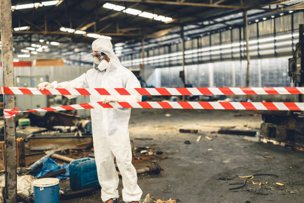 Professional Drug Lab Cleanup technician working in Hubbell, NE